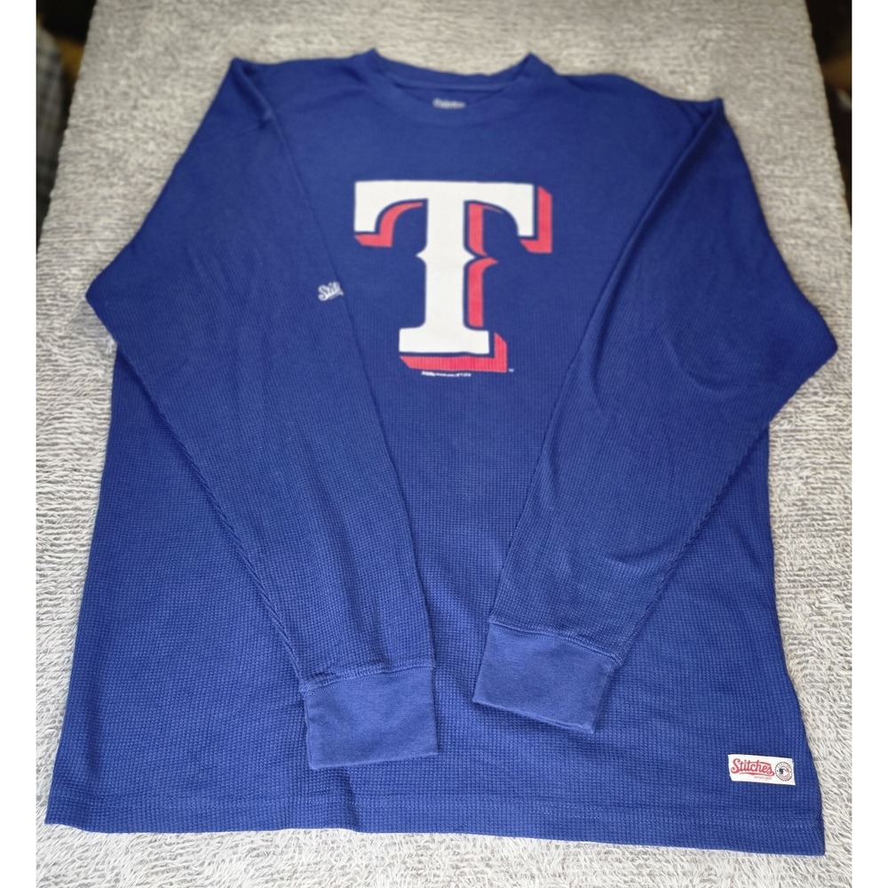 Extra LARGE Texas Rangers Baseball Long Sleeve Shirt